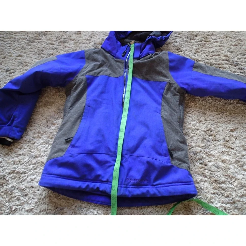 Boulder Gear Ski Jacket Girls Medium Purple Excellent Hooded‎ Winter Coat 8941R